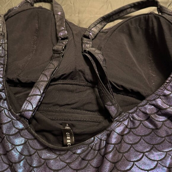 Torrid Plus Size Mermaid Two Piece - Picture 5 of 9